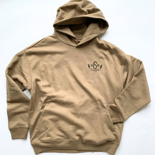 6AM Crew Premium Hoodie von Lazy Bones Crew mit Rückenprint