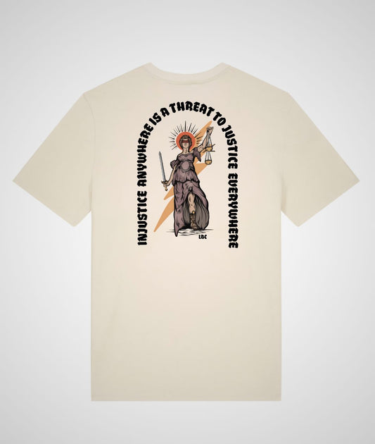 Lazy Bones Crew Justice Premium T-Shirt mit Digitaldruck