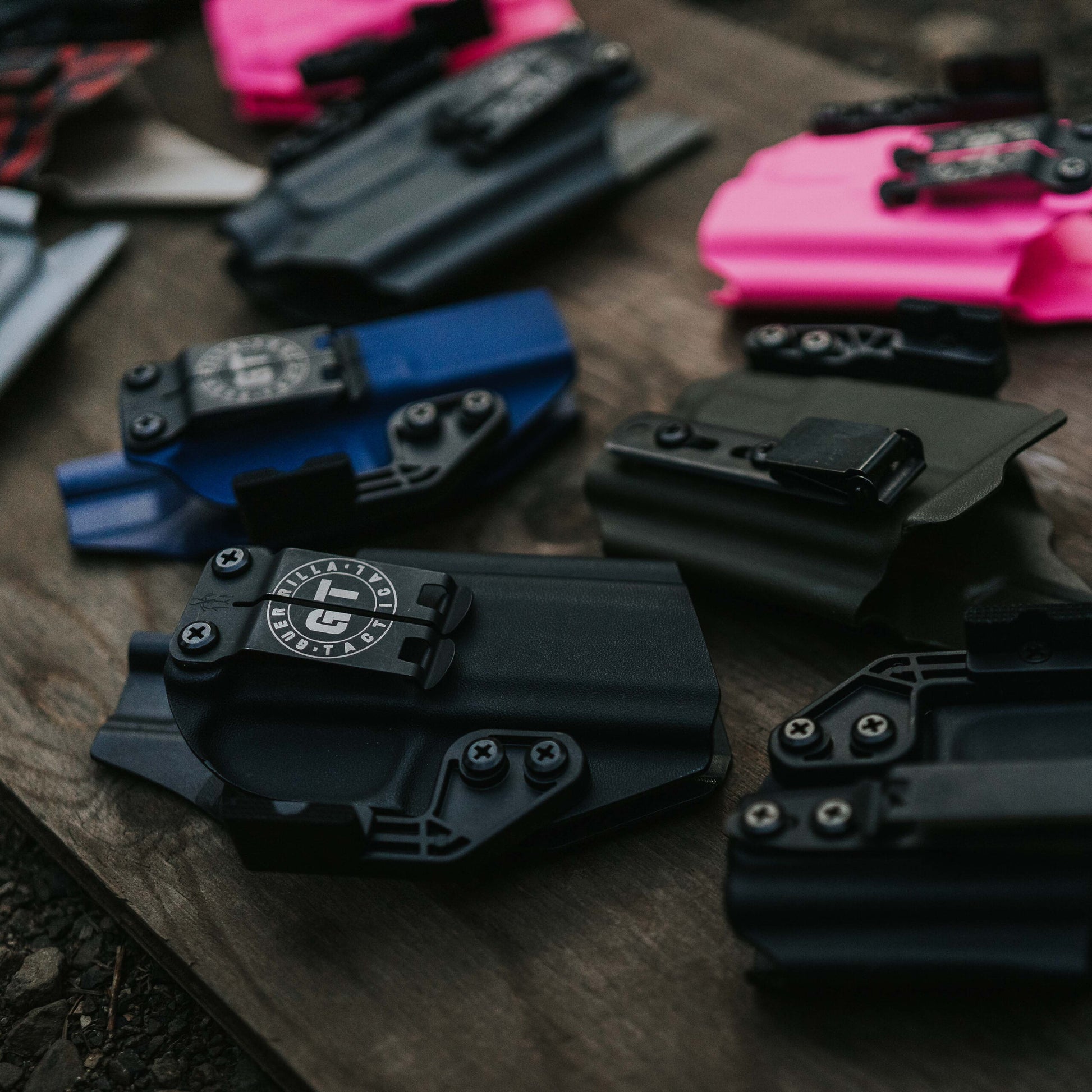 Guerrilla Tactical Holster-Konfigurator für individuelle Kydex-Holster