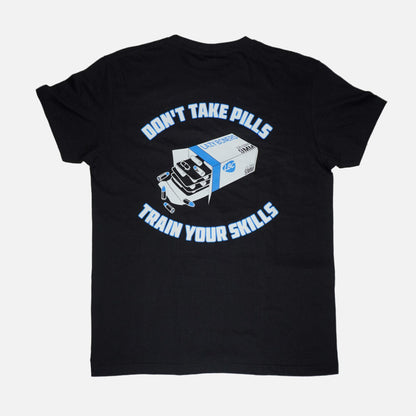Lazy Bones Crew Lazy Boner Shirt mit Pillenbox-Print