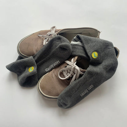 Lazy Bones Crew Sportsocken in Schwarz und Weiß