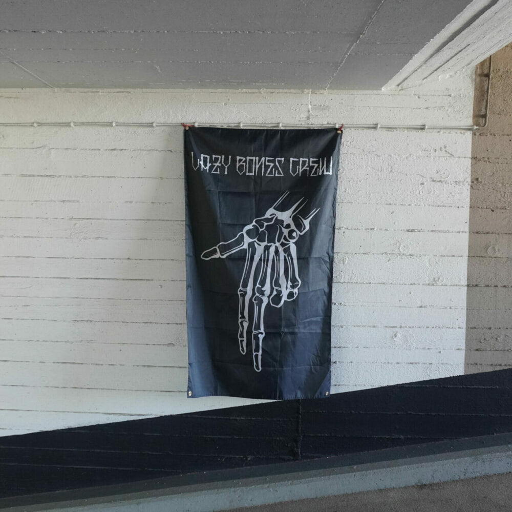 Lazy Bones Crew Markenflagge