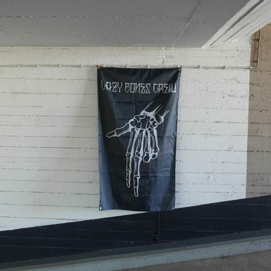 Lazy Bones Crew Markenflagge