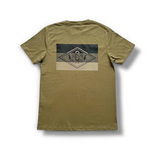 6AM Crew Represent T-Shirt mit Deutschlandflagge