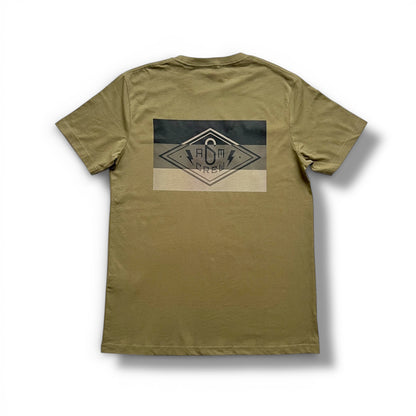 6AM Crew Represent T-Shirt mit Deutschlandflagge