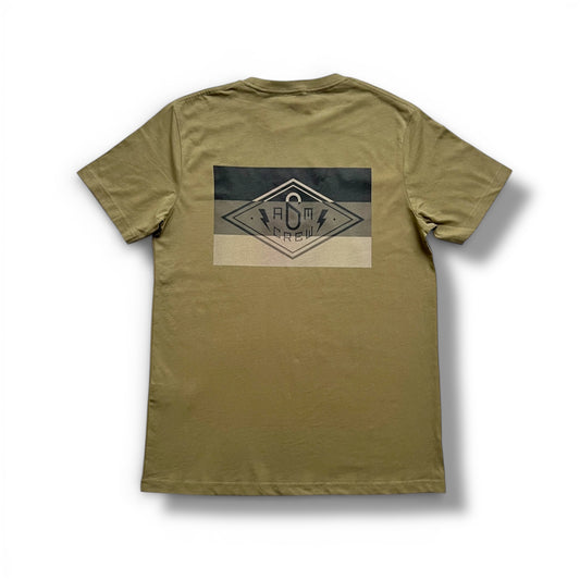 6AM Crew Represent T-Shirt mit Deutschlandflagge