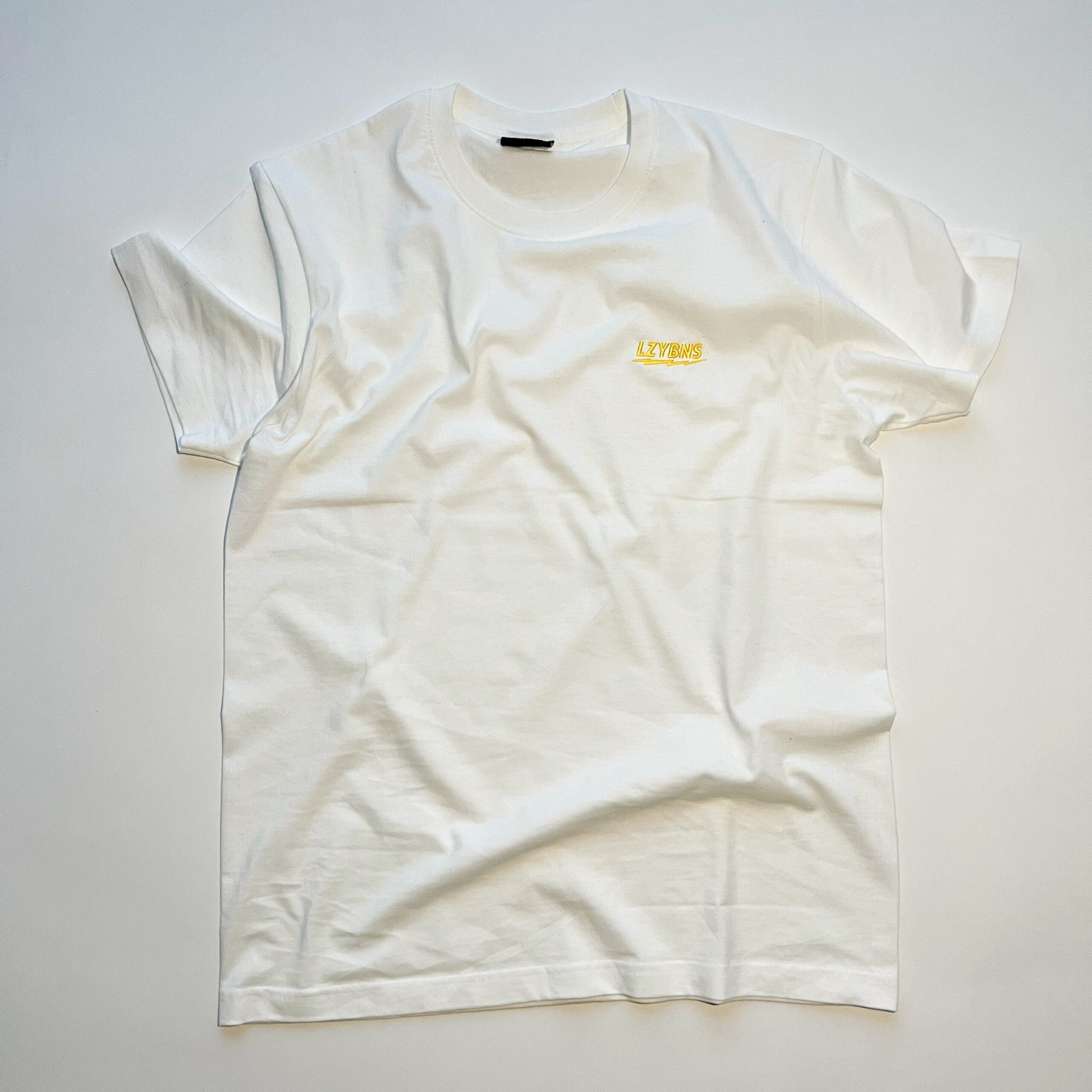 Lazy Bones Crew Basic Shirt mit gesticktem LZYBNS Logo