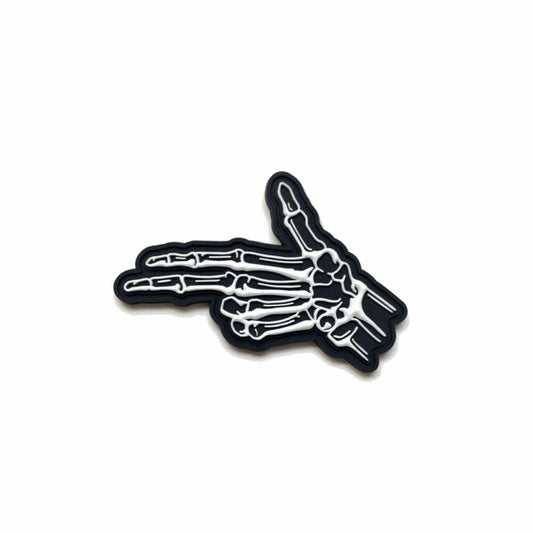 Lazy Bones Crew Rubberpatch 'Rubber dir einen' mit Klettrückseite