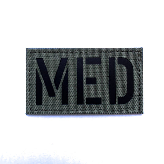 6AM Crew MED Lasercut Patch zur Medic-Kennzeichnung